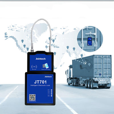 JT701 Jointech قفل إلكتروني قابل لإعادة الاستخدام بتقنية 4G GPS مع إنذار عبث لنقل البضائع عالية القيمة